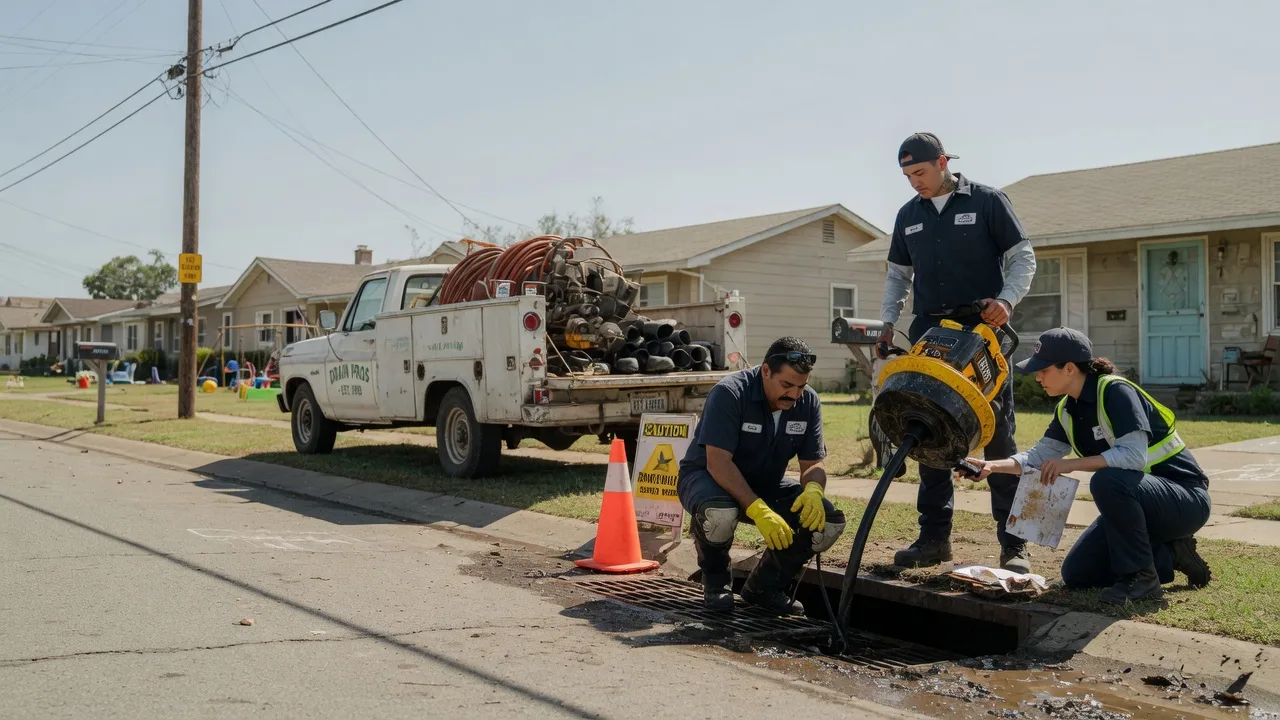Drain Cleaning in Fanshawe, OK near me